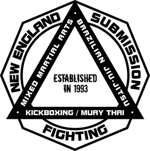 Black NESF logo with styles underneath. No-Gi Jiu-Jitsu, Wrestling, No-Gi Judo, MMA